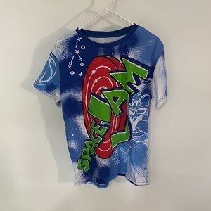 Space Jam Blue Graphic Tee